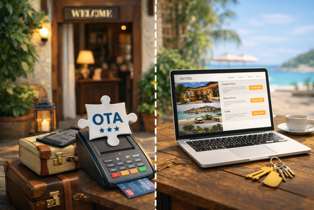 When Small Hotels Should Start Reducing OTA Dependency